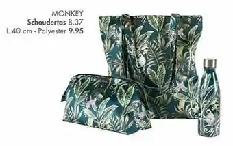 Monkey schoudertas
