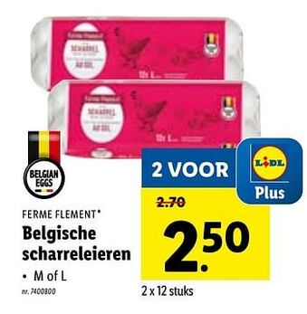 Belgische scharreleieren