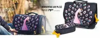 Boekentas lily pl l proud