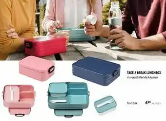Take a break lunchbox fruitbox