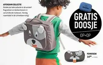 Freetime Pennenzak aanbieding