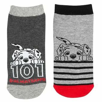Zeeman 101 Dalmatiërs Kinder sneakersokken aanbieding