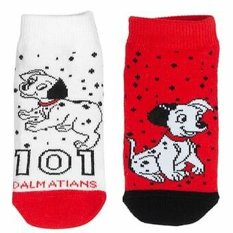 Zeeman 101 Dalmatiërs Kinder sneakersokken aanbieding