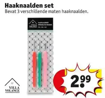 Kruidvat Haaknaalden set aanbieding