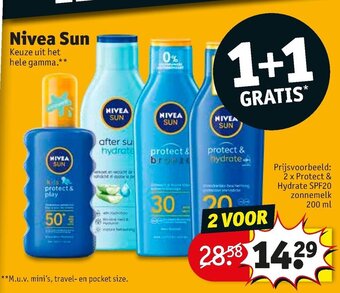 Kruidvat Nivea Sun aanbieding