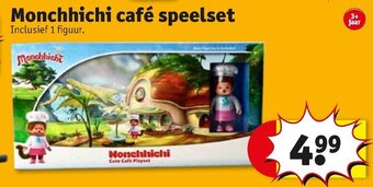 Monchhichi cafe speelset