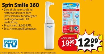 Kruidvat Spin Smile 360 aanbieding