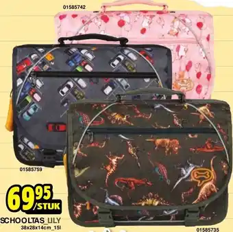 ToyChamp Schooltas lily 38x28x14cm aanbieding