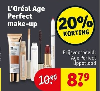 Kruidvat L'Oréal Age Perfect make-up aanbieding