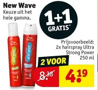 Kruidvat New Wave aanbieding