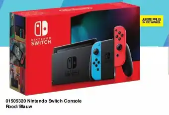 ToyChamp 01505320 Nintendo Switch Console Rood/Blauw aanbieding