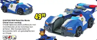 ToyChamp 01607550 Paw Patrol the Movie Chase's luxe voertuig aanbieding