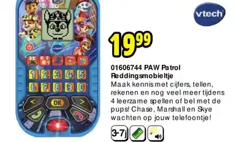 ToyChamp 01606744 Paw Patrol Reddingsmobieltje aanbieding