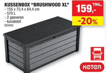 Hubo Kussenbox "brushwood XL" aanbieding