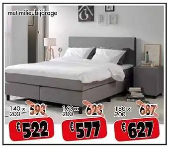 Budget Meubelen Boxspring set aanbieding