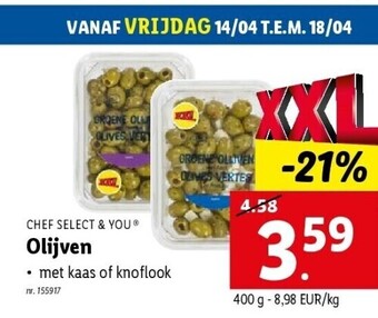 Lidl Olijven aanbieding