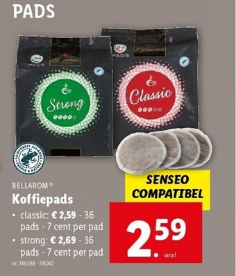 Lidl Koffiepads aanbieding
