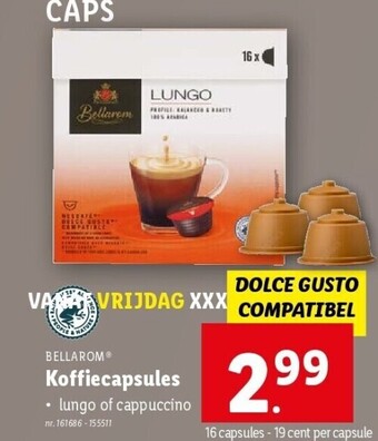 Lidl Koffiecapsules aanbieding