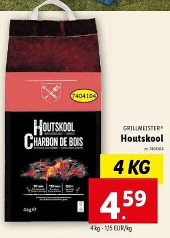 Lidl Houtskool aanbieding
