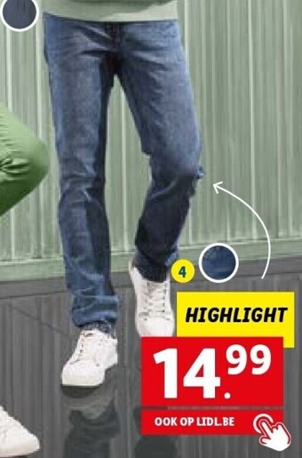 Lidl Slim fit jeans voor heren aanbieding