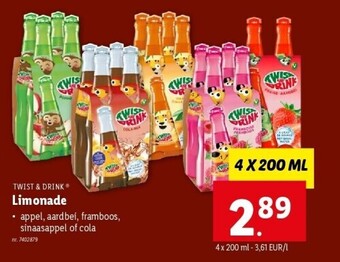 Lidl Limonade aanbieding