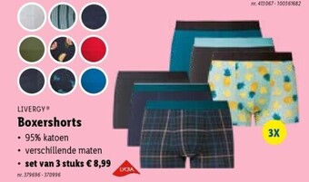 Lidl Boxershorts aanbieding