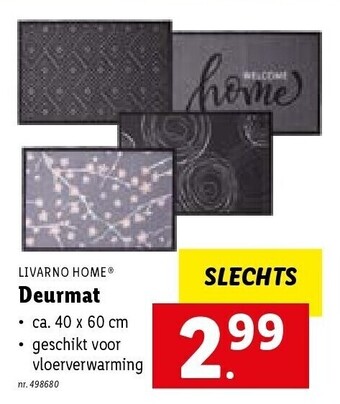 Lidl Deurmat aanbieding
