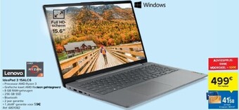 Carrefour Ideapad 3 15alc6 aanbieding