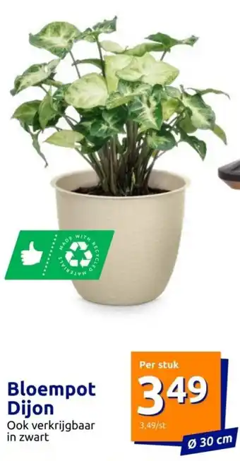 Action Bloempot Dijon Ø30cm aanbieding