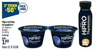 Makro Yoghurt - bosbes 350g aanbieding