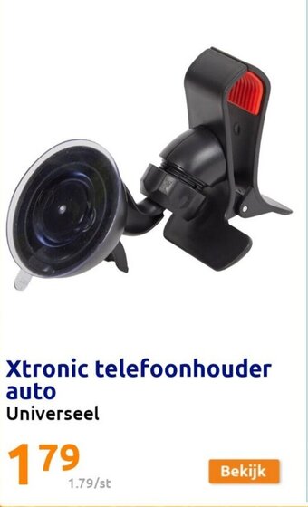 Action Xtronic Telefoonhouder Auto aanbieding
