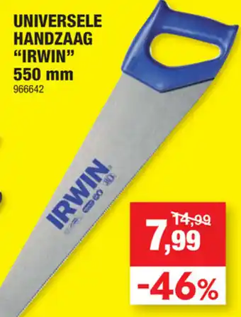 Universele handzaag "irwin" 550mm