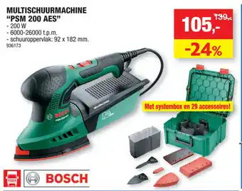 Multischuurmachine "PSM 200 AES" 200W