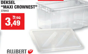 Hubo Deksel "maxi crownest" aanbieding