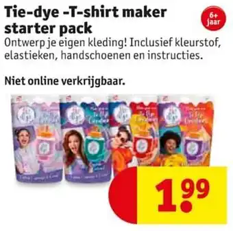 Tie-dye -t-shirt maker starter pack
