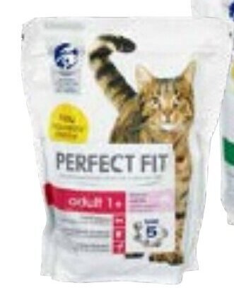 Colruyt Perfect fit adult 1+ rijk aan zalm 750g aanbieding