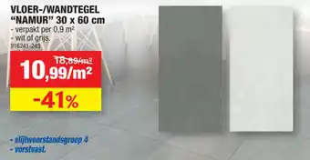 Vloer-/wandtegel "namur" 30x60 cm