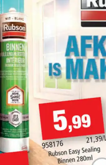 Hubo Rubson Easy Sealing Binnen 280ml aanbieding