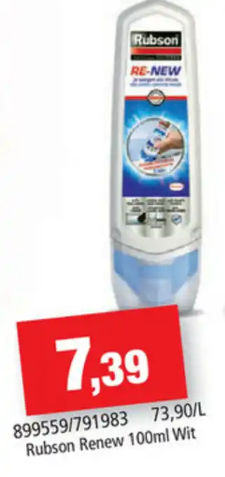 Hubo Rubson Renew 100ml wit aanbieding