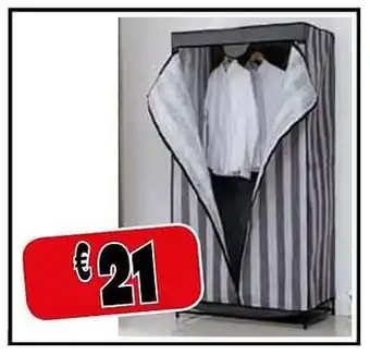 Stoffen kast met ritssluiting