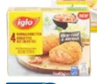 Colruyt Iglo garnaalkroketten 4 x 60g aanbieding