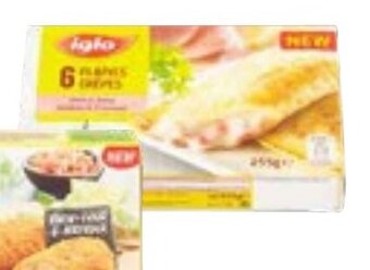 Colruyt Iglo flapjes ham & kaas 6 stuks 225g aanbieding