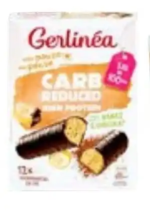 Gerlinea reduced reep banaan- & chocoladesmaak 12 x 31g