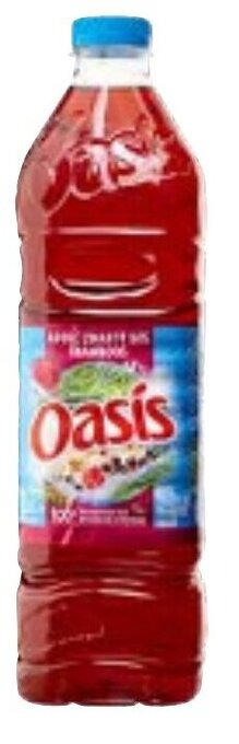Colruyt Oasis appel-zwarte bes-framboos 2L aanbieding