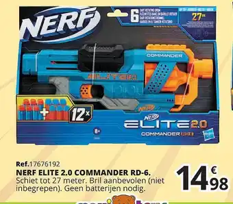 Nerf Elite 2.0 Commander Rd-6