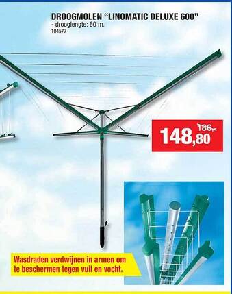 Hubo Droogmolen aanbieding