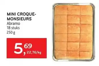 Abramo mini croquemonsieurs 18 stuks 250g