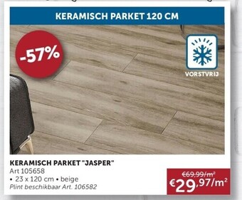 Zelfbouwmarkt Keramisch parket jasper aanbieding