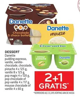 Alvo Danette dessert aanbieding