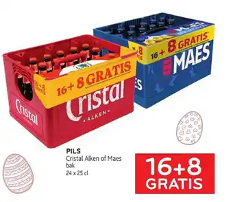 Alvo Cristal alken of maes pils 24 x 25cl aanbieding